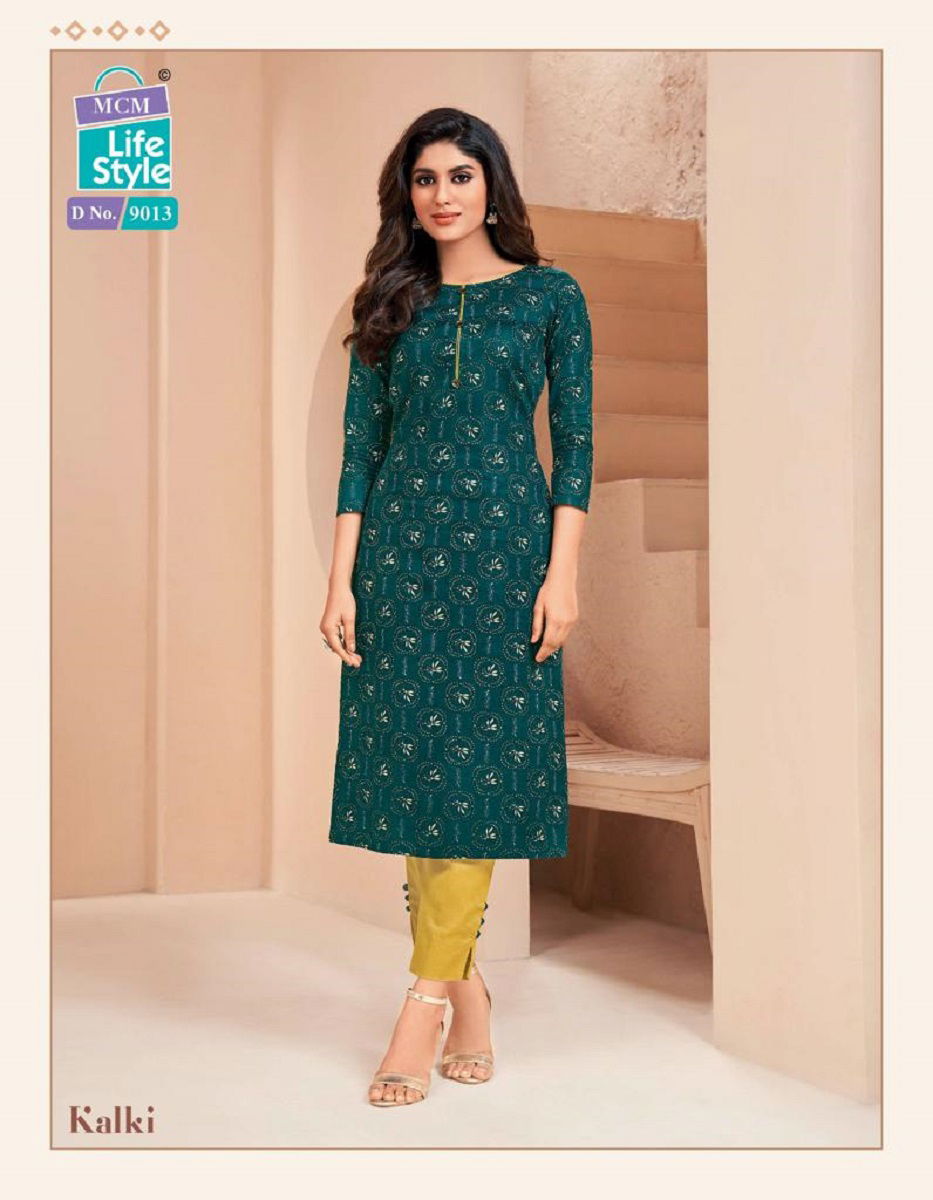 Mcm Kalki Vol 3 Printed Kurtis Catalog